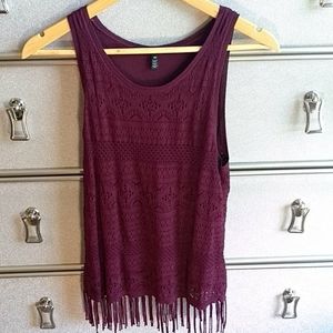 White House Black Market sleeveless blouse